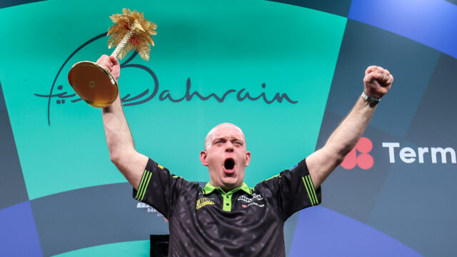 Michael Van Gerwen claims Bahrain Darts Masters crown with win over Gian Van Veen