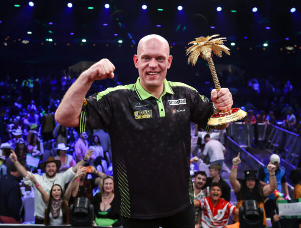 Michael Van Gerwen claims Bahrain Darts Masters crown with win over Gian Van Veen
