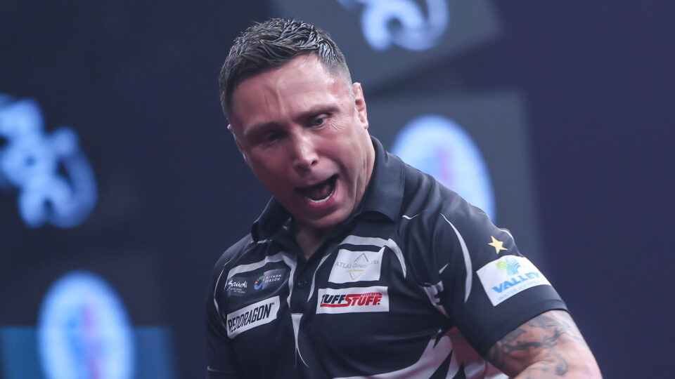 Gerwyn Price shone bright in Riyadh on night one of the Saudi Arabia Darts Masters