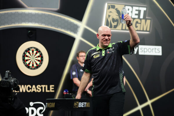 Michael van Gerwen forced to withdraw from night three of the Premier League due to illness 