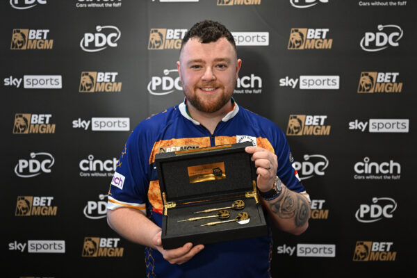 Josh Rock on how he felt when he nailed a 9-darter in front of his home fans