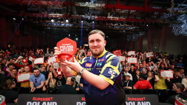 Spellbinding Luke Littler Dominates the inaugural Poland Darts Open to claim the title 