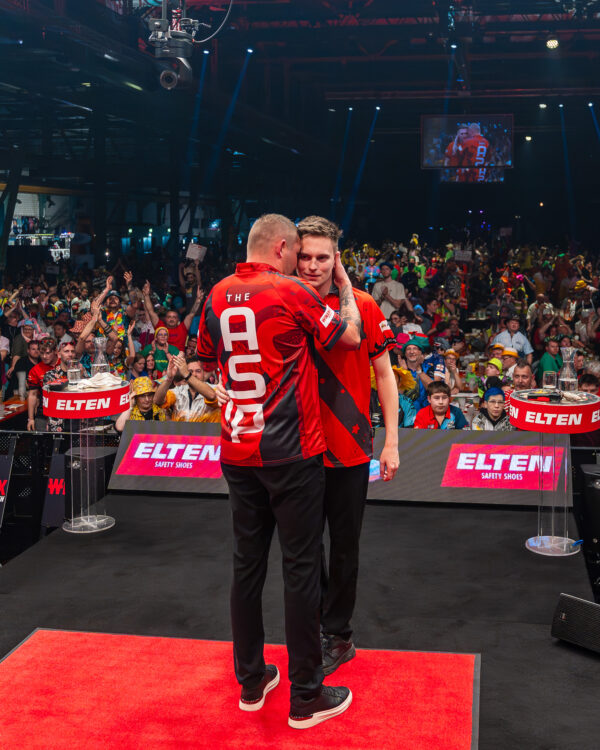 Seeds sent packing at the German Darts Grand Prix as Niko Springer stuns Michael Van Gerwen 