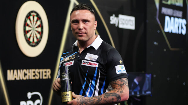 Flawless Gerwyn Price Masters Manchester to move to second in the Premier League Table 