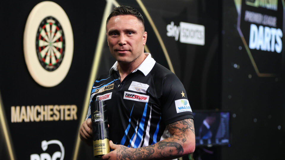 Flawless Gerwyn Price Masters Manchester to move to second in the Premier League Table 