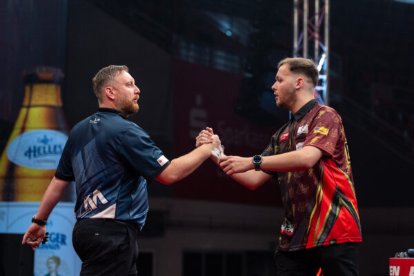 Jan Schmidt completes remarkable comeback to claim first European Tour win as Niko Springer impresses at the European Darts Open 