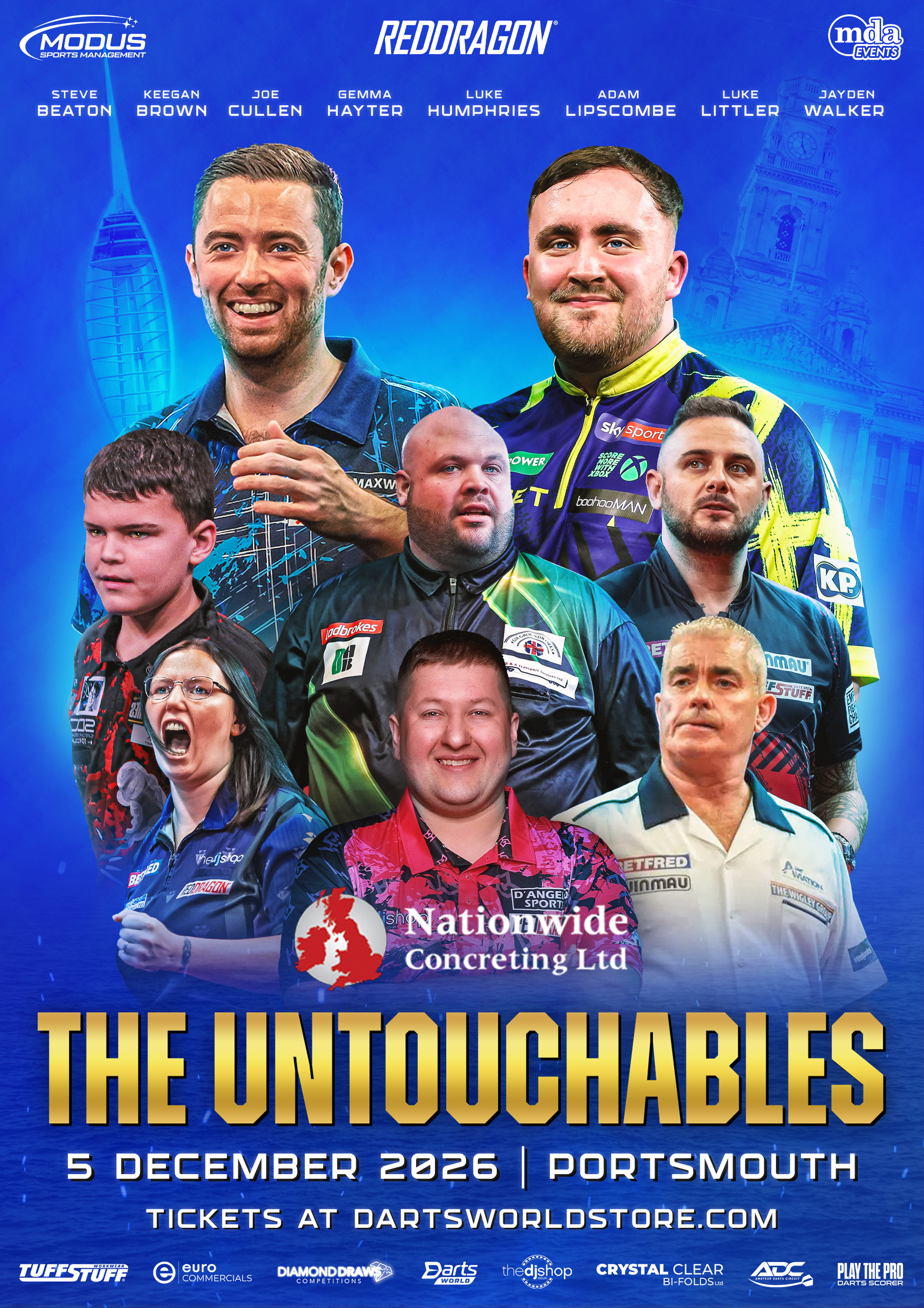 The Untouchables Portsmouth - 5th December 2026