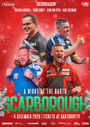 A Night at the Darts Scarborough - 4th December 2026