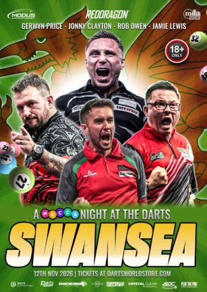 Mecca Bingo Night at the Darts Swansea - 12th November 2026 